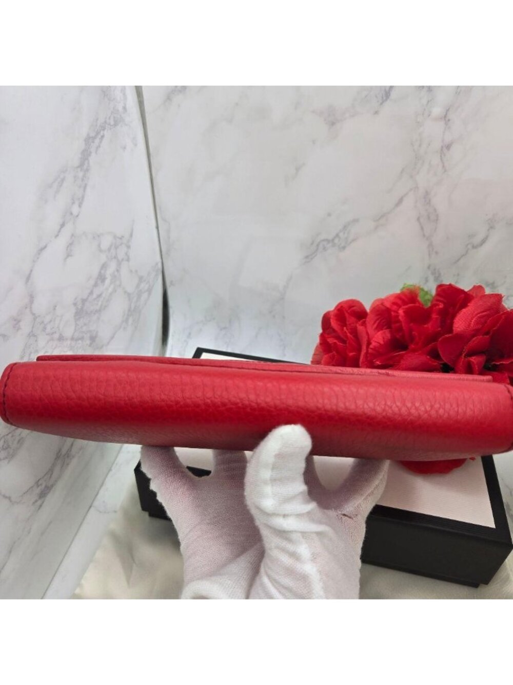 Gucci Soho GG Wallet Red - Picture 11 of 16